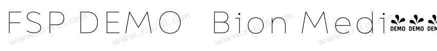 FSP DEMO   Bion Medi字体转换